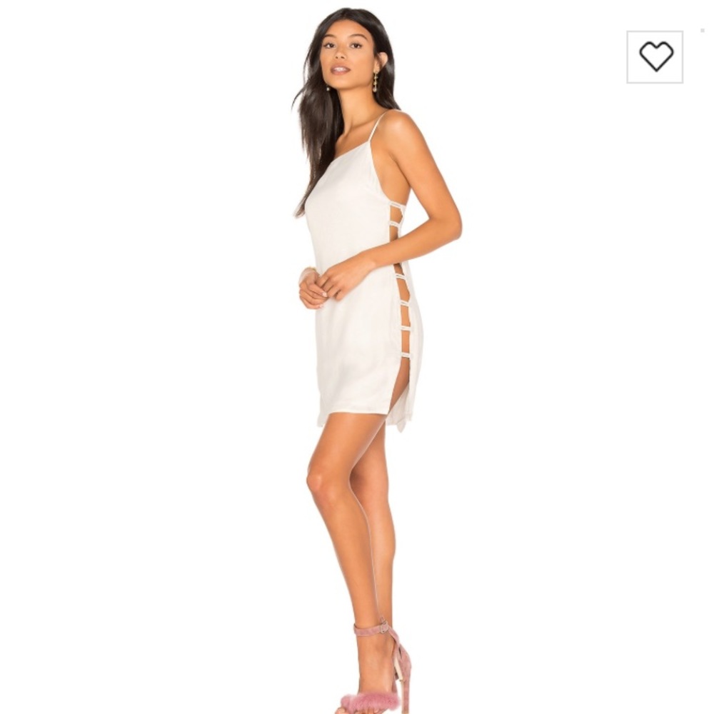 hours Giselle dress in white- Revolve